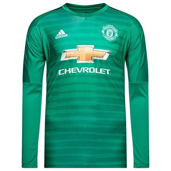 Camiseta Manchester United ML Portero 2018-2019 Verde